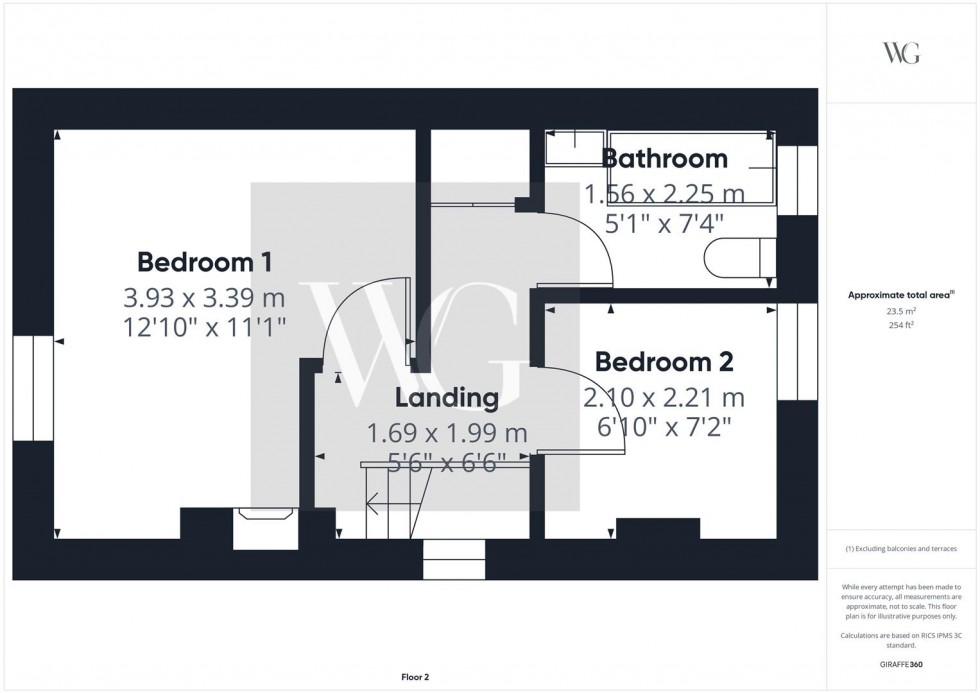 Floorplan for The Cottage, Middle Street, Kilham, Driffield, YO25 4RL