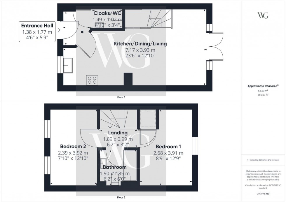 Floorplan for 11 Hunsley Avenue, Driffield, YO25 5GD