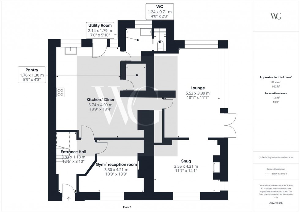 Floorplan for 6 Foston Lane, North Frodingham, Driffield, YO25  8JZ