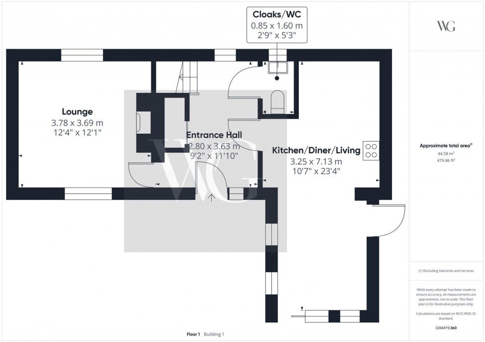 Floorplan for 3 Church Lane, Watton, Driffield, YO25 9AQ