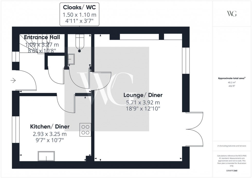 Floorplan for 10 Edmond Close, Driffield, YO25 5GJ