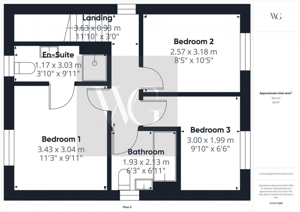 Floorplan for 10 Edmond Close, Driffield, YO25 5GJ