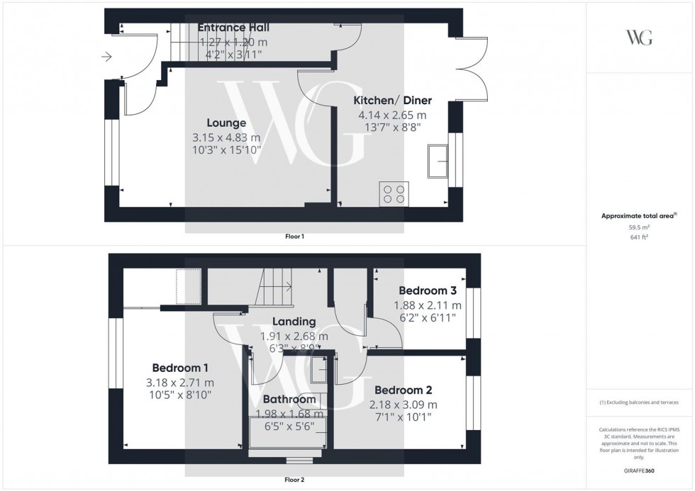 Floorplan for 3 Redwing Drive, Driffield, YO25 5HJ
