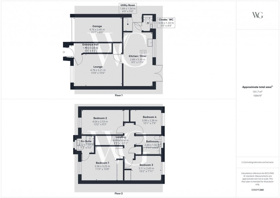 Floorplan for 8 Berriman Drive, Driffield, YO25 5DX