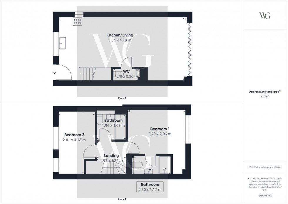 Floorplan for 6, The Courtyard Wilton, YO18 7JY