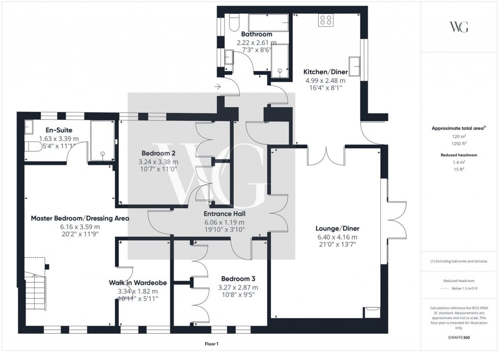 Floorplan for Middleton Methodist Chapel, Front Street, Driffield, YO25 9UA