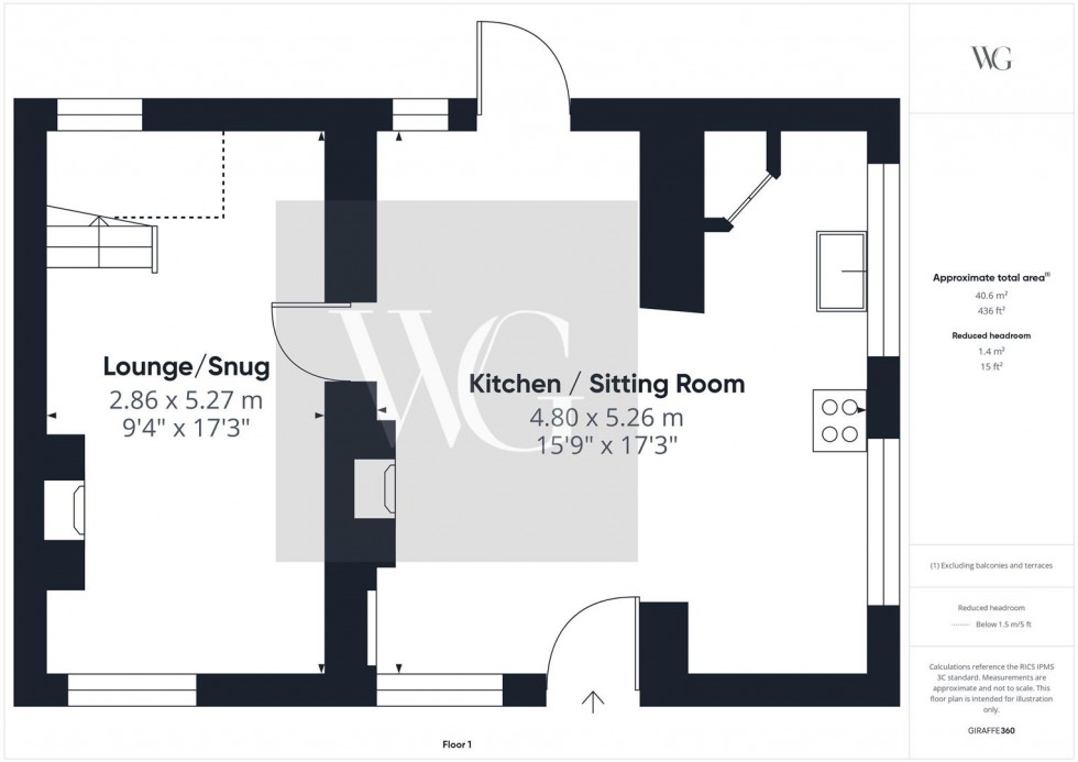 Floorplan for Chapel Farm Cottage, 34, Main Street, Wetwang, Driffield, YO25 9Xj