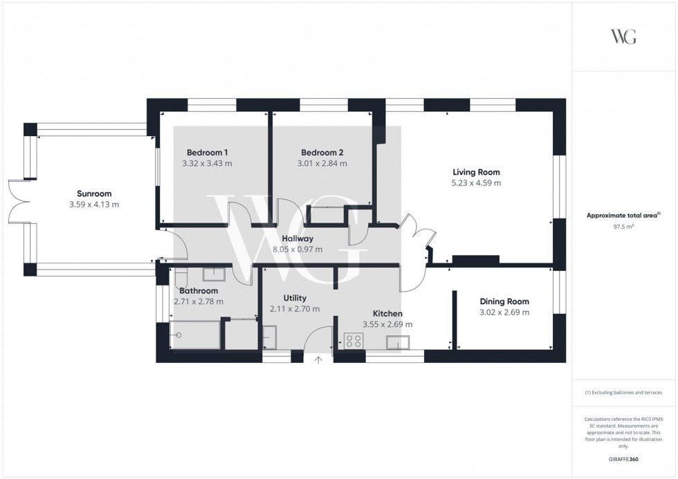 Floorplan for Addingford, 9 Middleton Carr Lane Middleton, Pickering, YO18 8PU