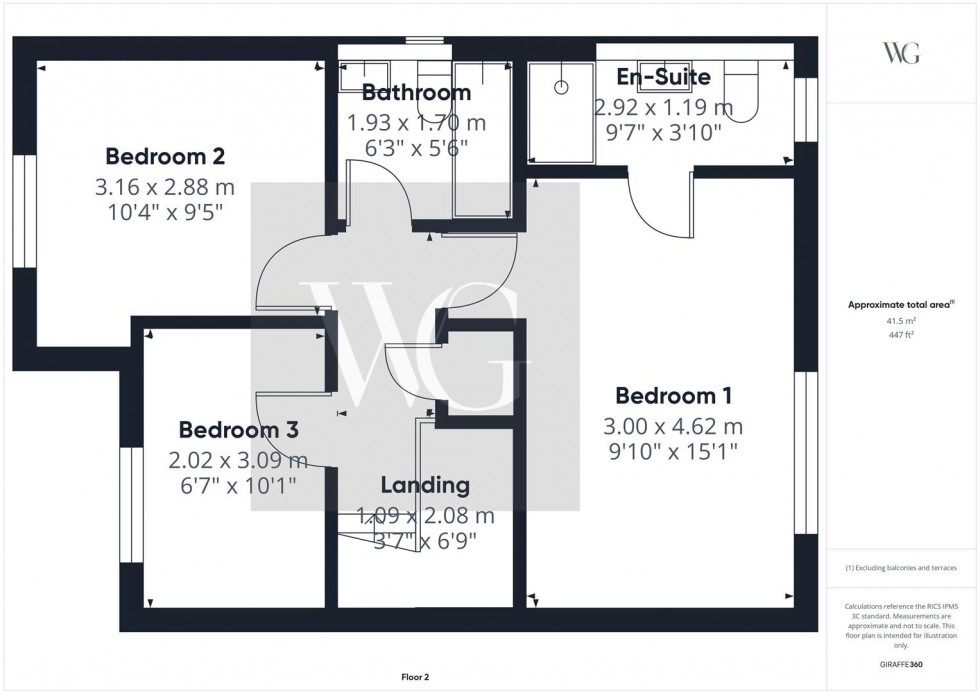 Floorplan for 41 Milner Avenue, Driffield, YO25 5DE