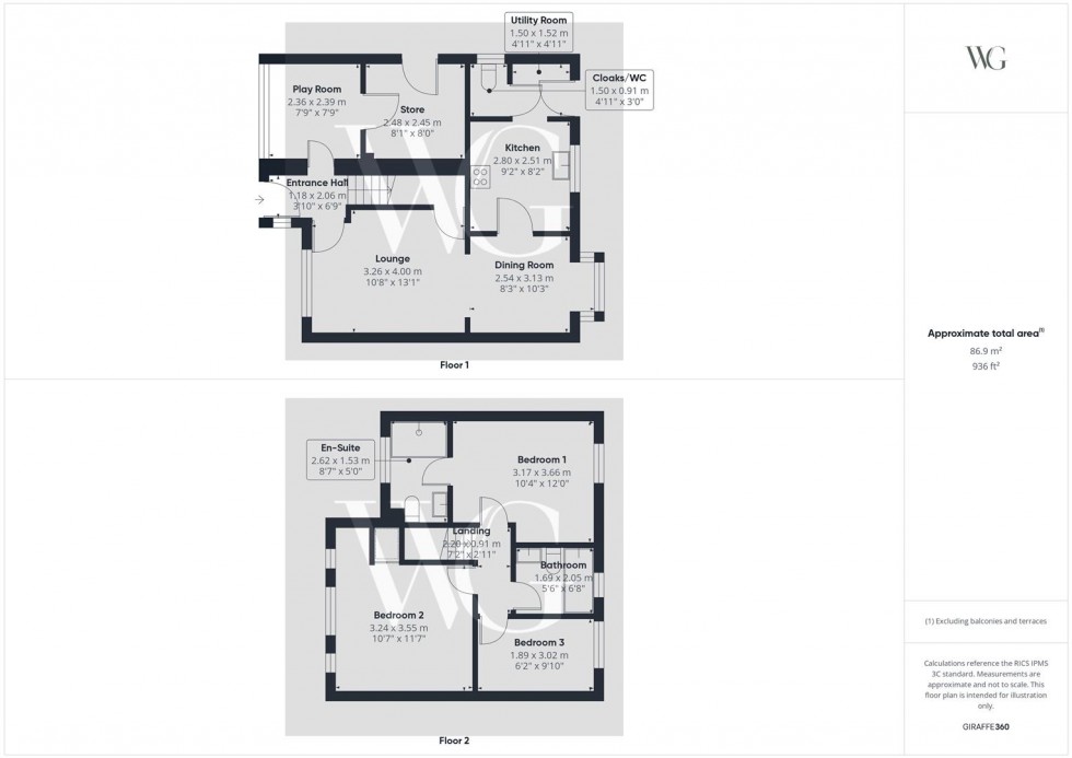 Floorplan for 31 Swallow Road, Driffield, YO25 5JY
