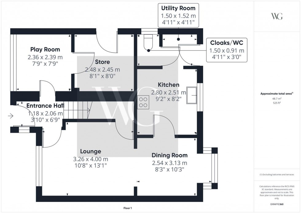 Floorplan for 31 Swallow Road, Driffield, YO25 5JY