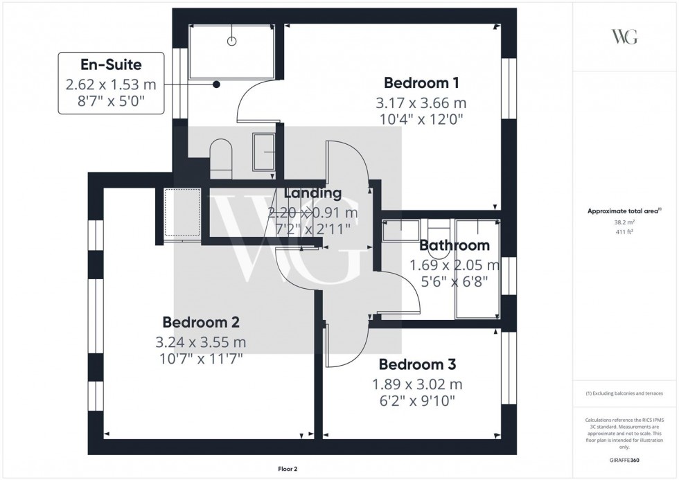 Floorplan for 31 Swallow Road, Driffield, YO25 5JY