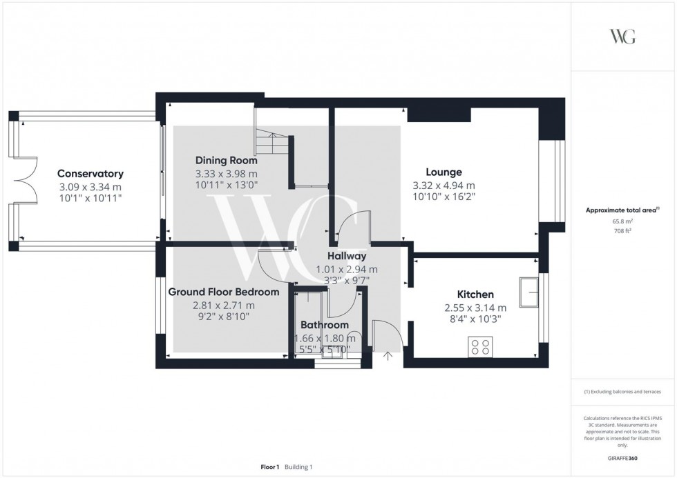 Floorplan for 164 The Mount, Driffield, YO25 5JL
