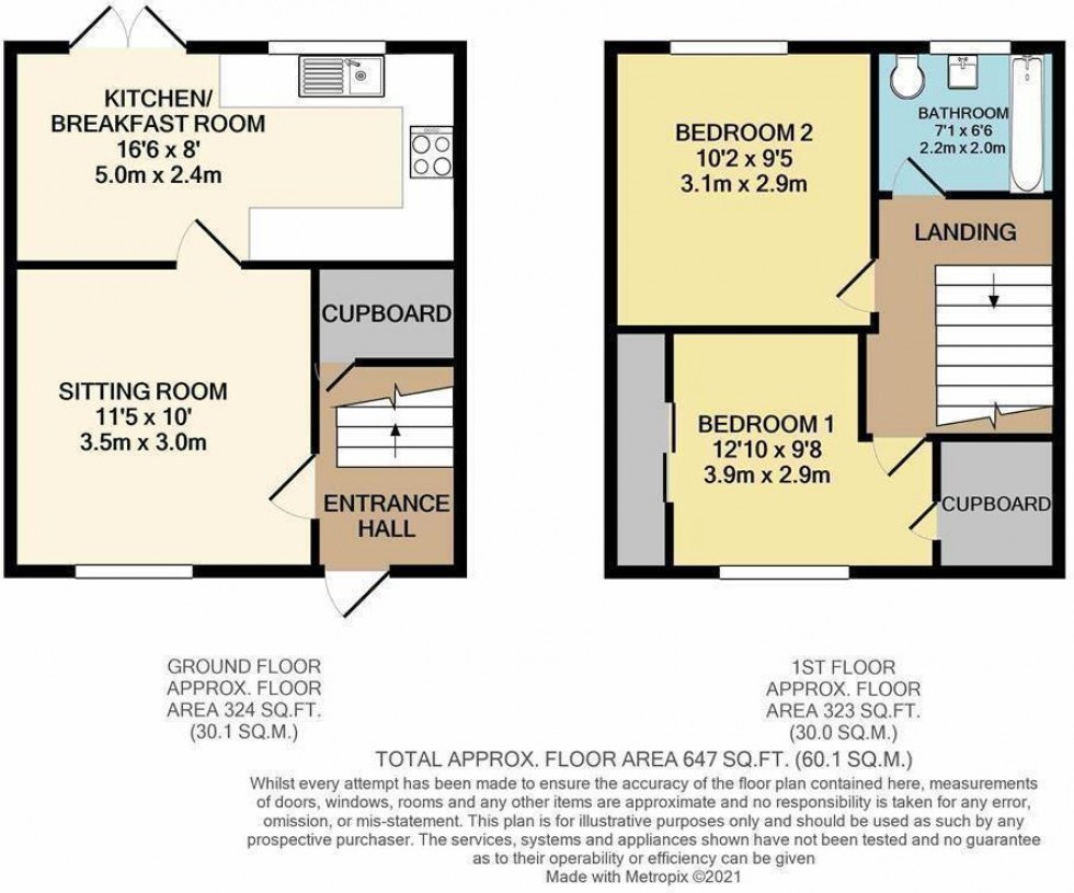 Floorplan for Riverside View, Norton, Malton