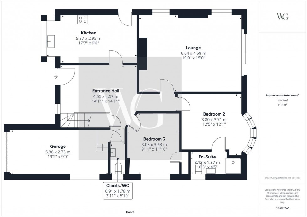 Floorplan for 40 Spencers Way, Driffield, YO25 6RH