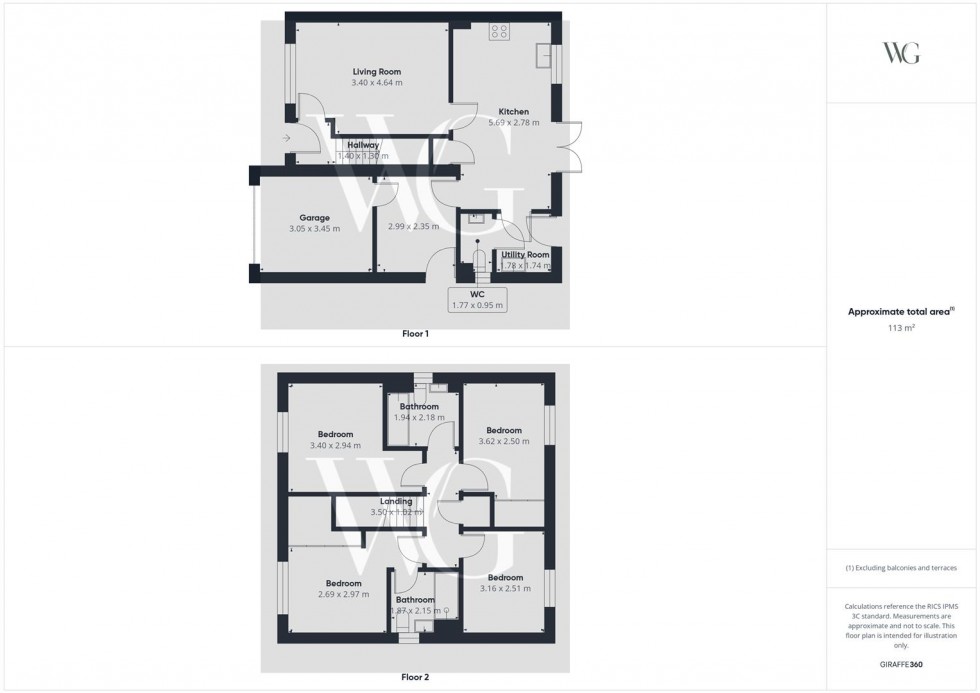 Floorplan for 19 Clover Avenue, Malton, YO17 7PP