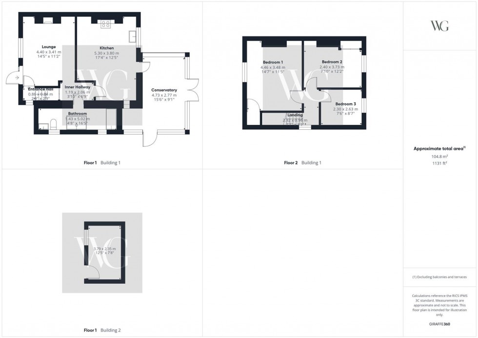 Floorplan for 4 Swaythorpe Cottages, Thwing, Driffield, YO25 3ED