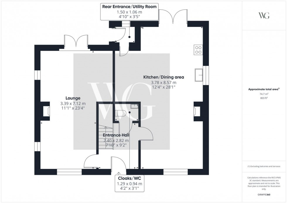 Floorplan for Borough House, Back Street, Langtoft, Driffield, YO25 3TD