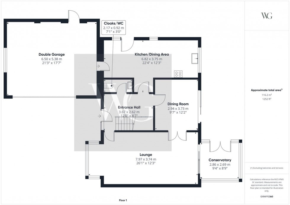 Floorplan for Chelidon, Nafferton Road, Wansford, Driffield, YO25 8NT