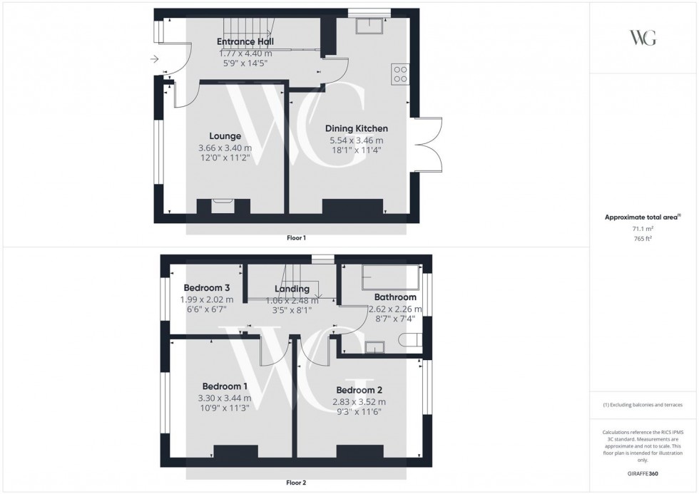 Floorplan for 6 Meadow Road, Driffield, YO25 5NL