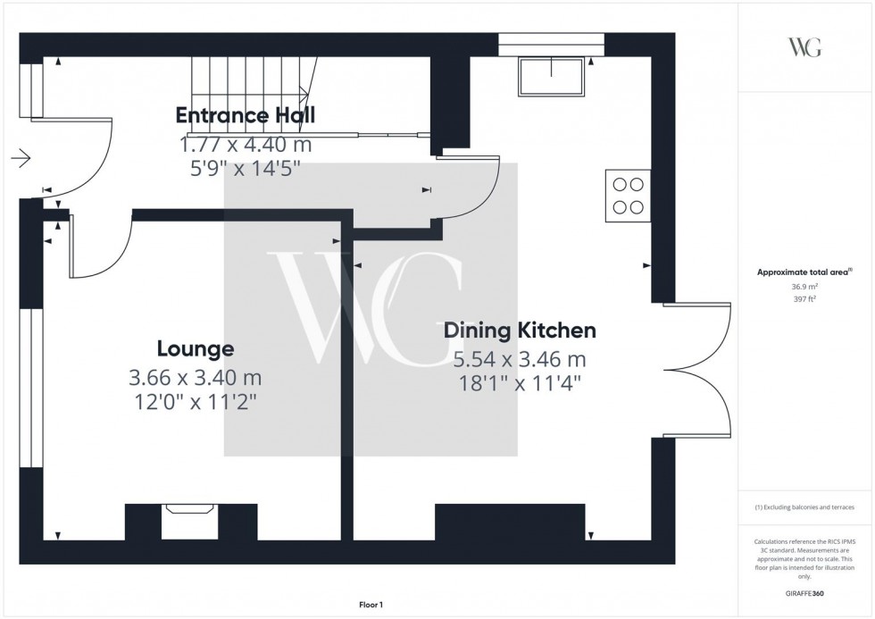 Floorplan for 6 Meadow Road, Driffield, YO25 5NL