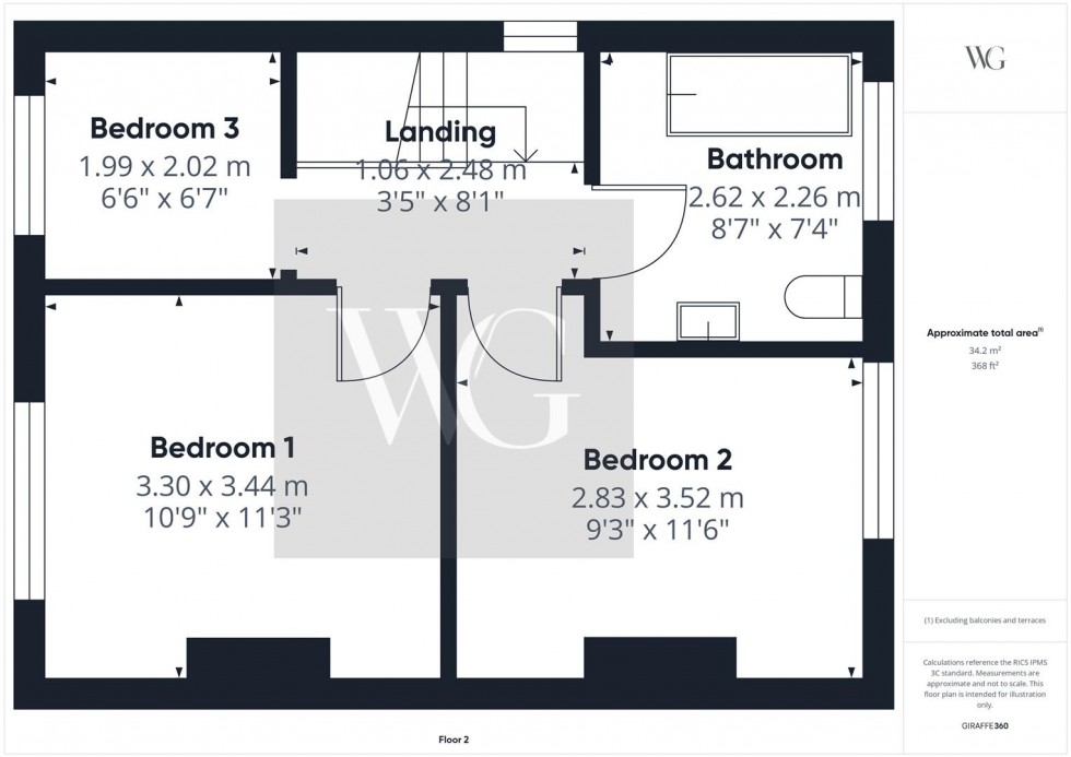 Floorplan for 6 Meadow Road, Driffield, YO25 5NL