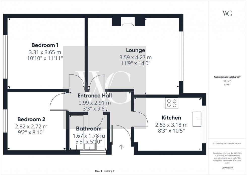 Floorplan for 61 The Mount, Driffield, YO25 5JQ