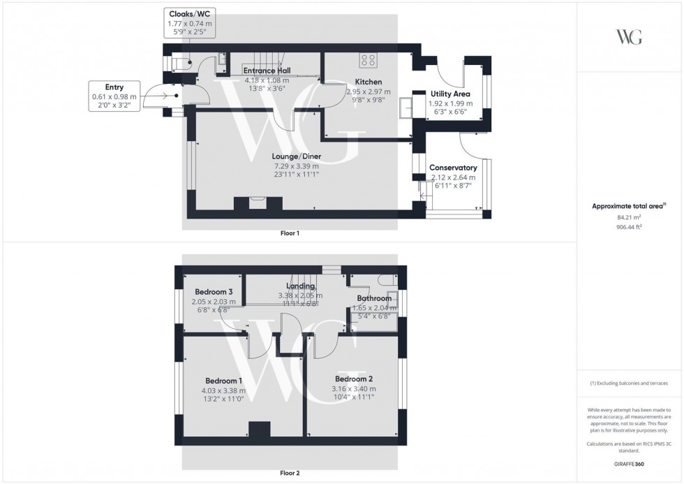 Floorplan for 5 Eastfield Close, North Frodingham, Driffield, YO25 8ND