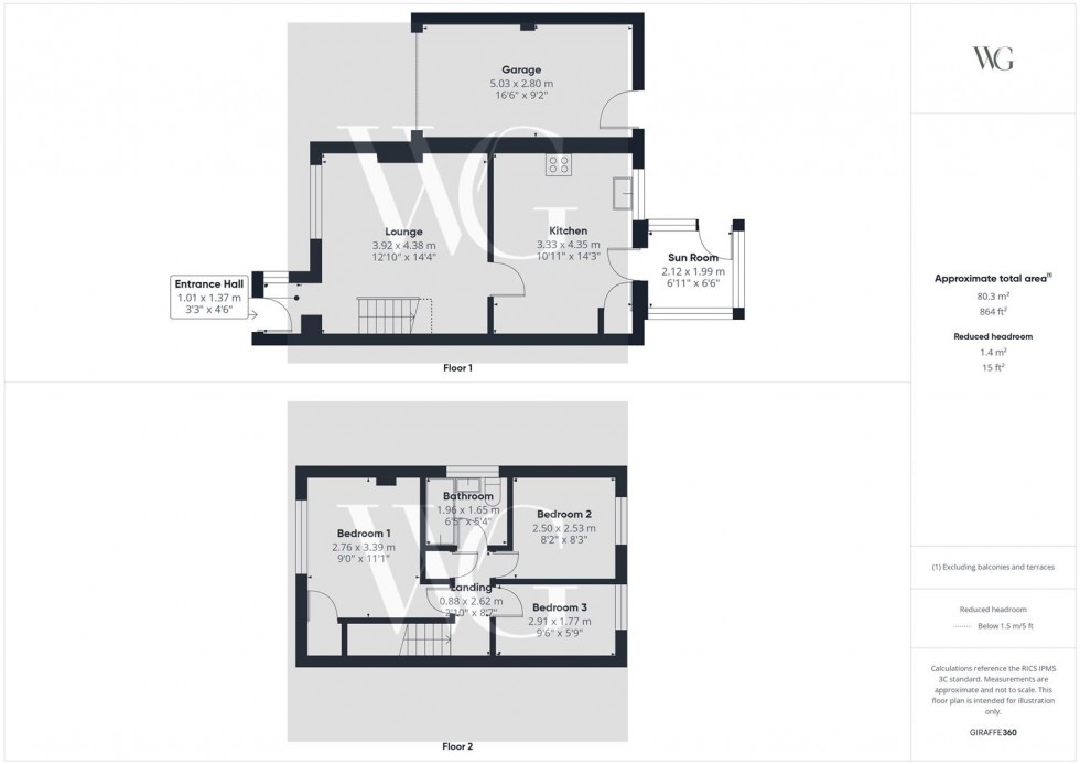 Floorplan for 38 Bracken Road, Driffield, YO25 6UJ