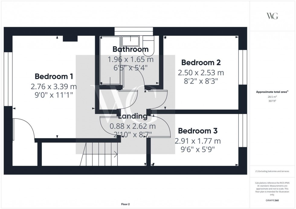 Floorplan for 38 Bracken Road, Driffield, YO25 6UJ