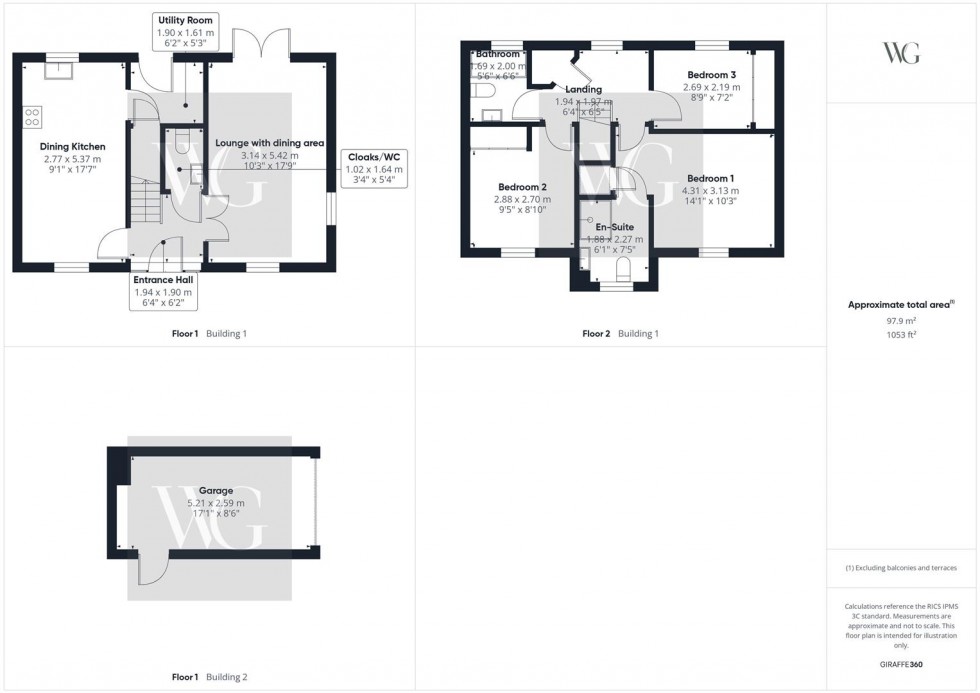 Floorplan for 15 Nunings Way, Nafferton, Driffield, YO25 4HL