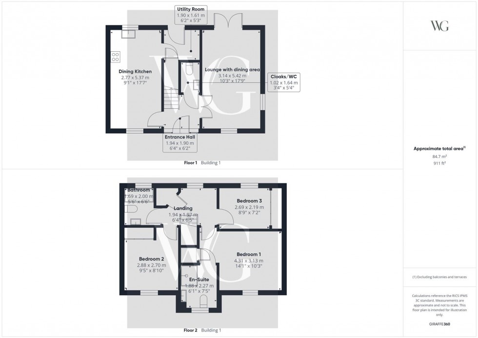 Floorplan for 15 Nunings Way, Nafferton, Driffield, YO25 4HL