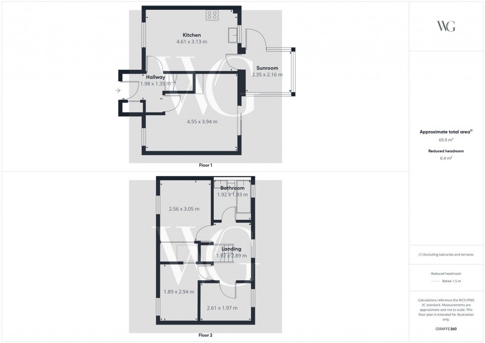 Floorplan for 12 Copperfield Close, Malton, YO17 7YN
