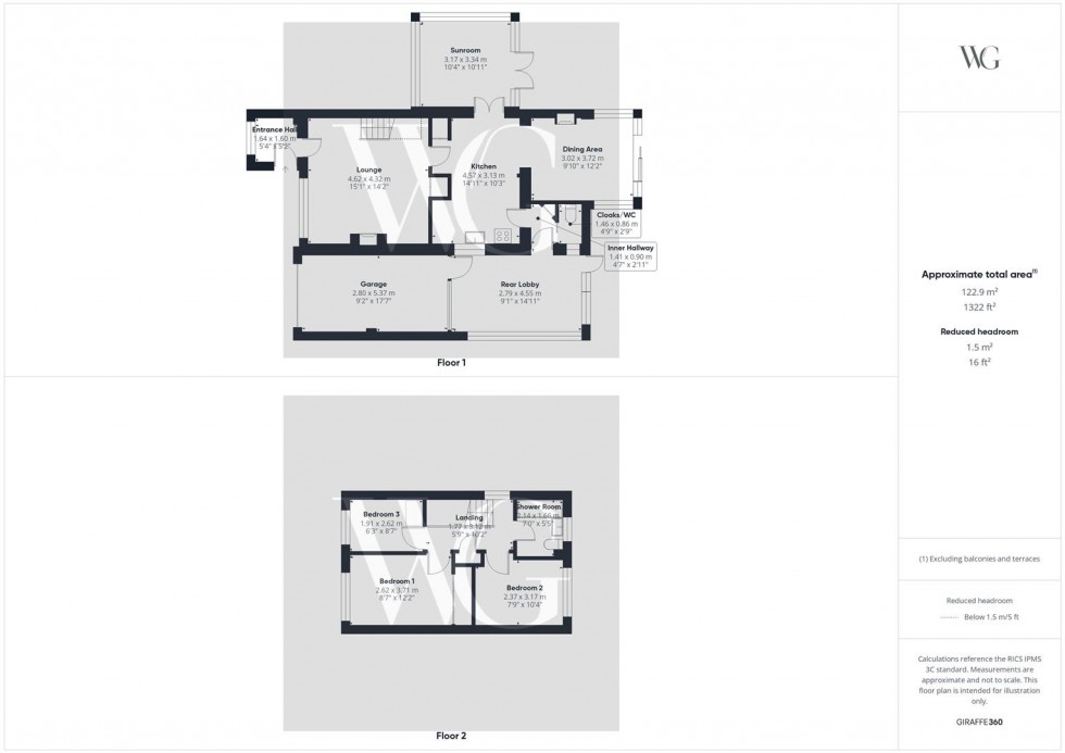 Floorplan for 54 Park Avenue, Driffield, YO25 5EJ