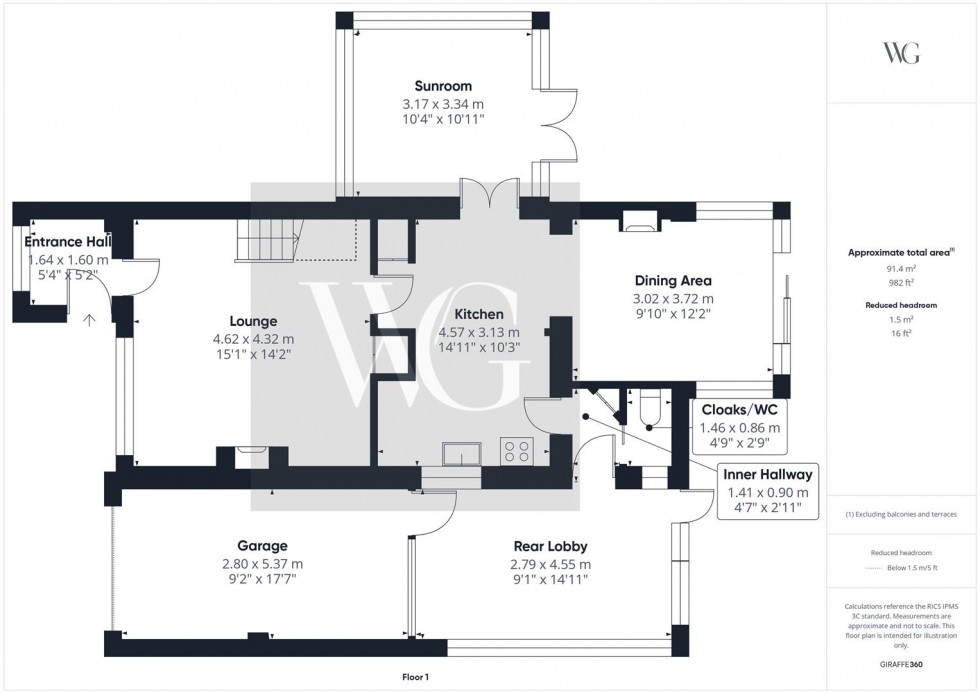 Floorplan for 54 Park Avenue, Driffield, YO25 5EJ