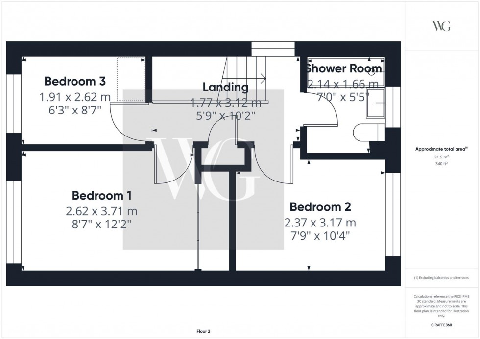 Floorplan for 54 Park Avenue, Driffield, YO25 5EJ