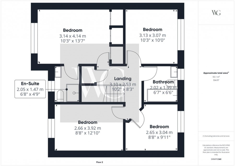 Floorplan for 20 Southwood Park, Driffield, YO25 9HJ