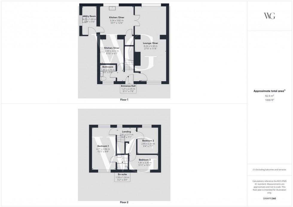 Floorplan for 1 East End, Garton-On-The-Wolds, Driffield, YO25 3EP