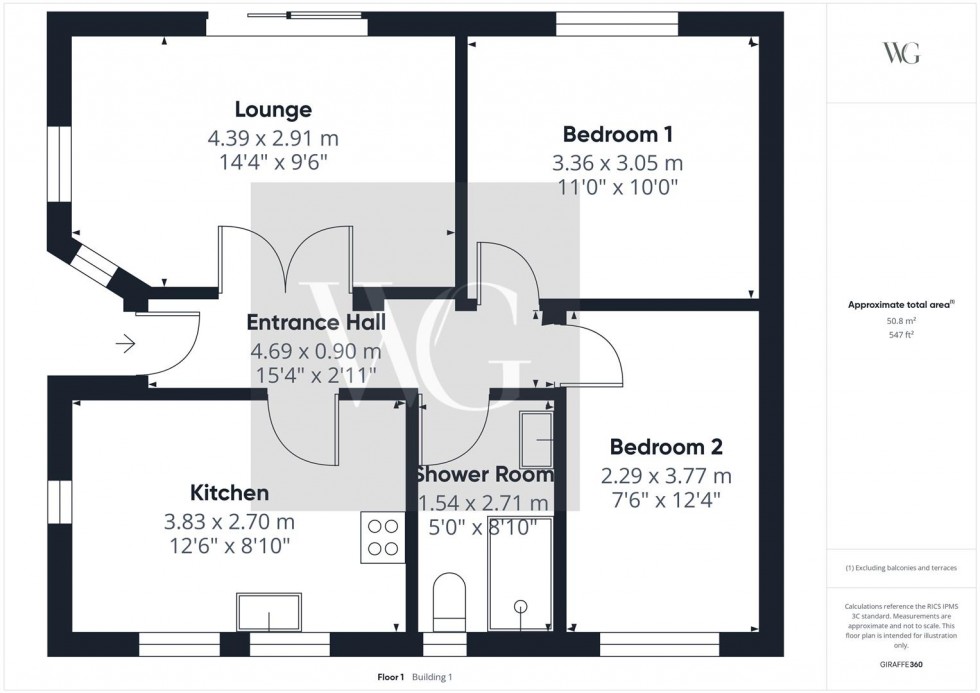 Floorplan for 5 The Beeches, Driffield, YO25 5FN