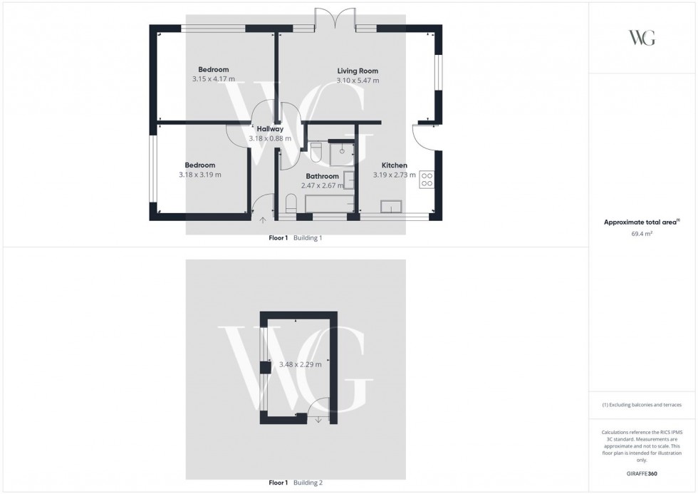 Floorplan for 43 Station Road, Snainton, Scarborough, YO13 9AP