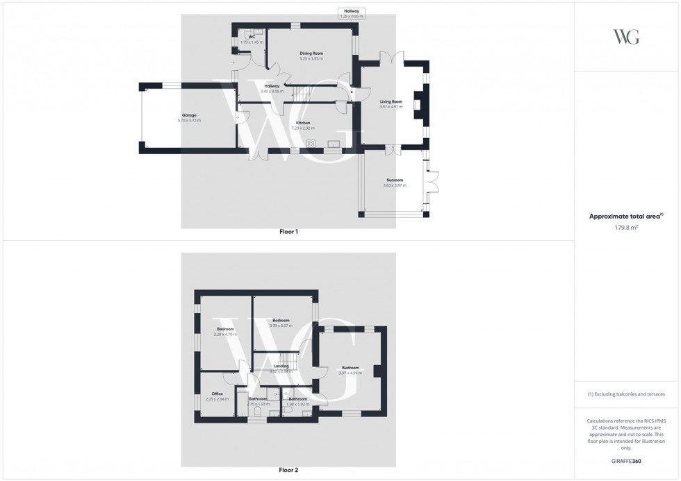 Floorplan for Russett House, Great Barugh, Malton, YO17 6UZ