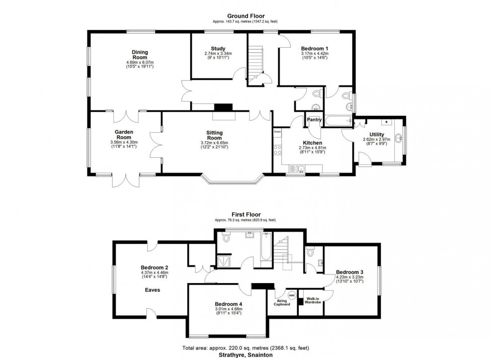 Floorplan for Garth Head Lane, Snainton, Scarborough
