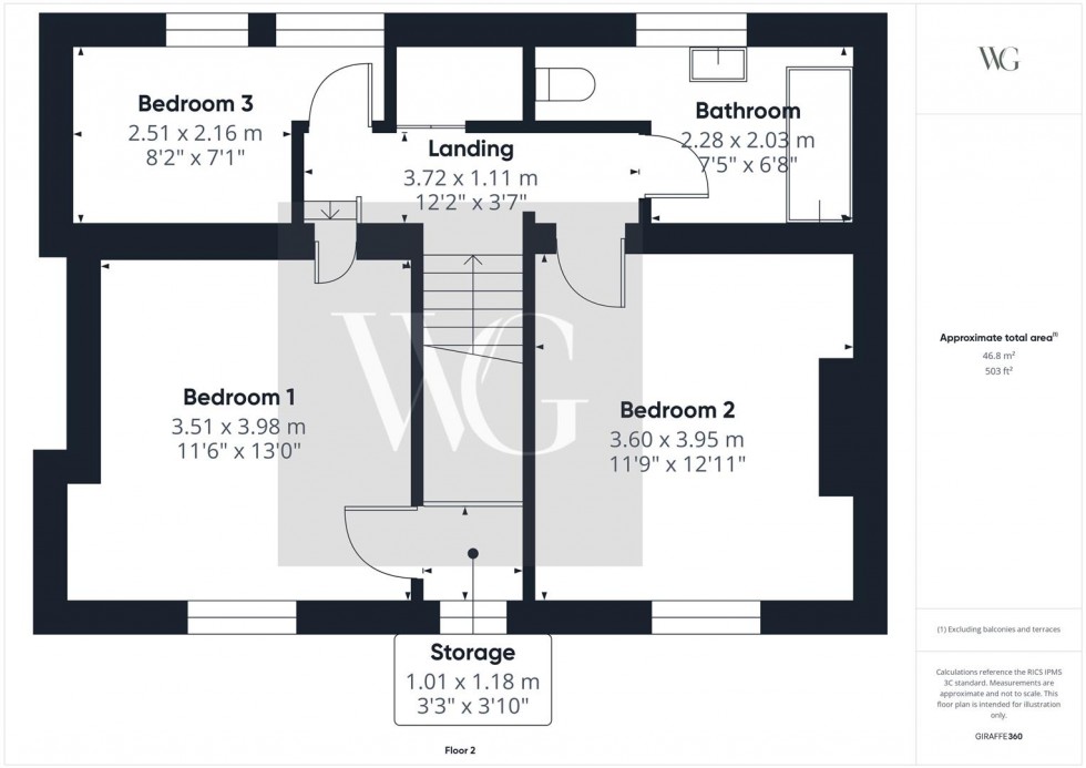 Floorplan for Bridge Bran Lodge, 11 Front Street, Middleton On The Wolds, Driffield, YO25 9UA