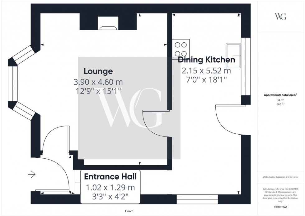 Floorplan for 9 Driffield Road, Langtoft, Driffield, YO25 3TT