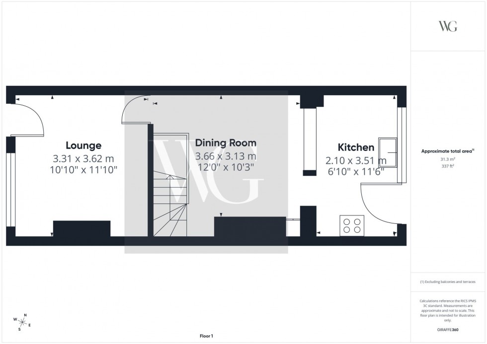 Floorplan for Station Road, Nafferton, YO25