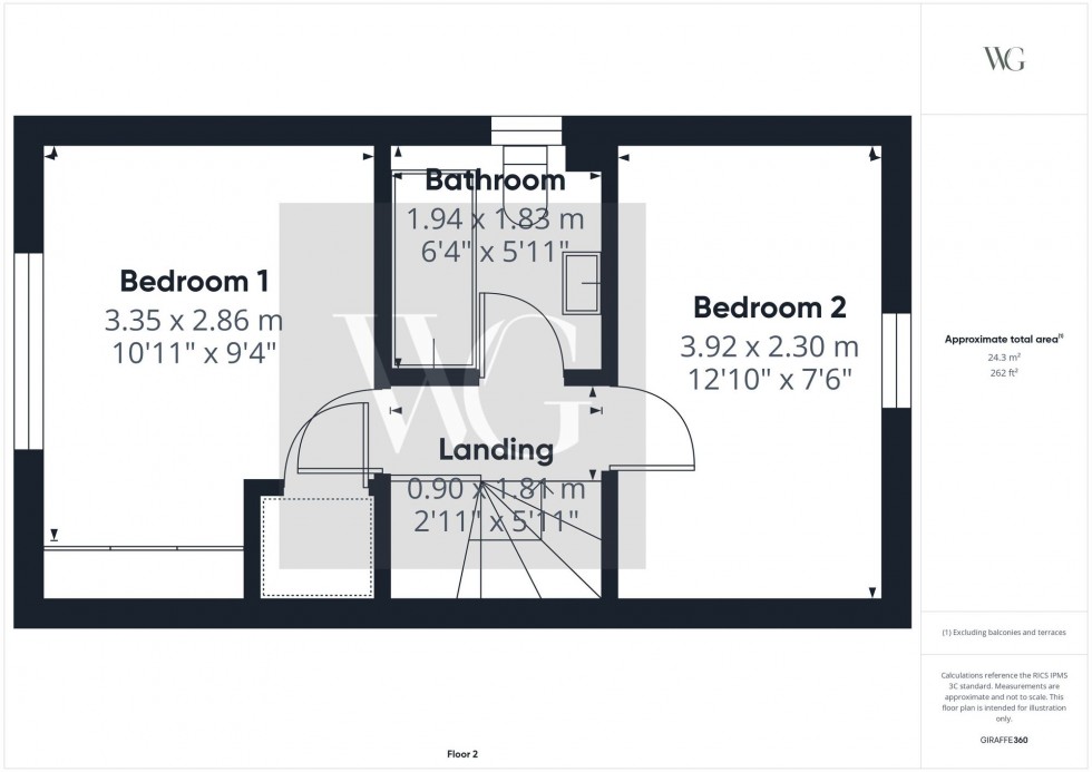 Floorplan for Nalton Drive, Driffield, YO25