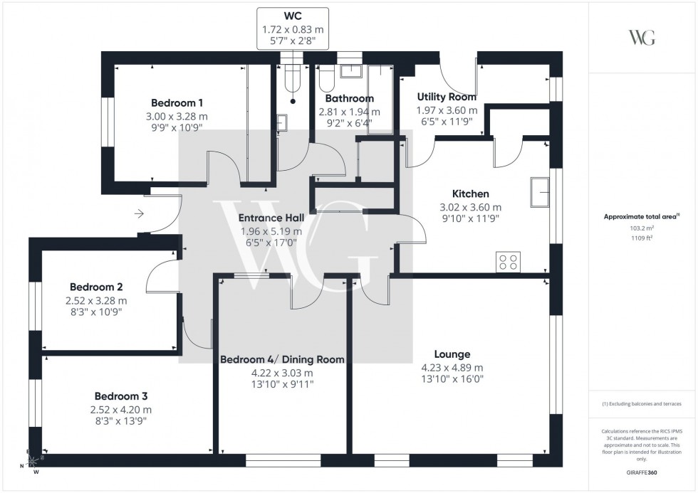 Floorplan for Main Street, Garton-On-The-Wolds, YO25
