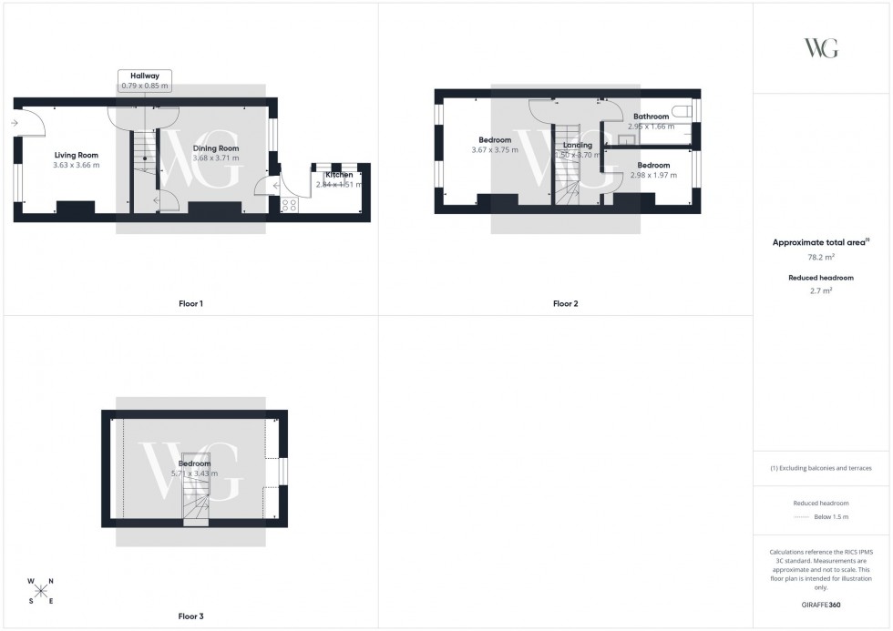 Floorplan for Wentworth Street, Malton, YO17