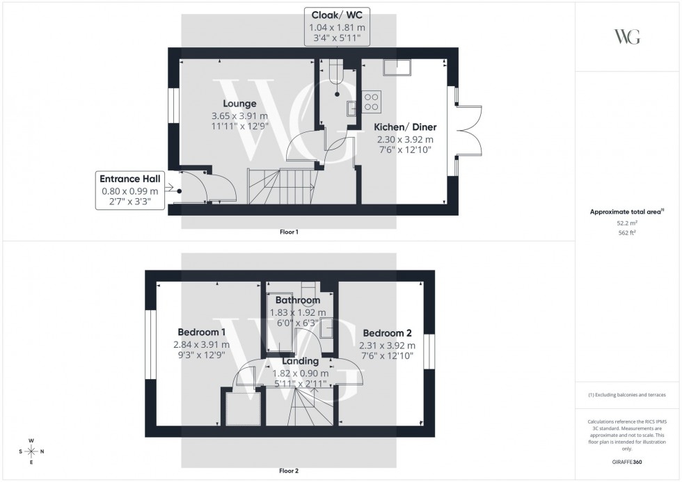 Floorplan for Nalton Drive, Driffield, YO25
