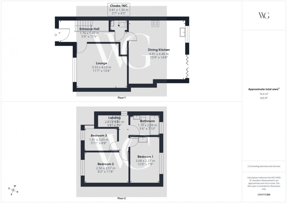 Floorplan for Southfield Close, Driffield, YO25